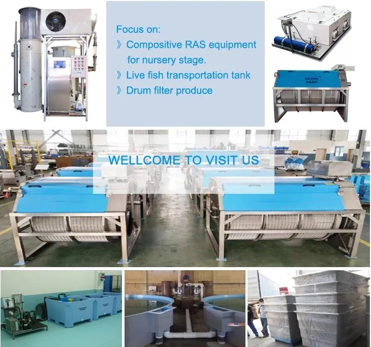 Ras Fish Farming UV Sterilizer for Aquaculture Water System