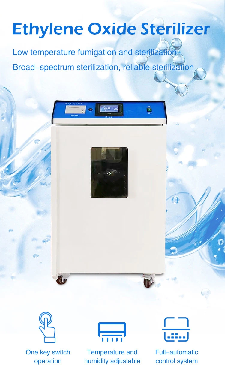 50L 168L 200L Sterilization Eto Gas Ethylene Oxide Sterilize Machine Medical