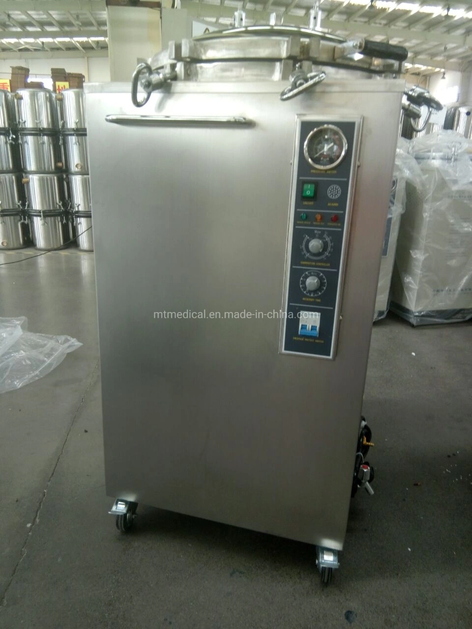 Large Portable Air Purifier UV Pressure Steam Autoclave Sterilizer