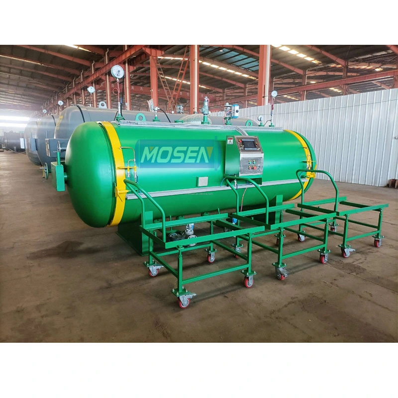 Industrial Farm Double Door Steam Compost Sterilizer Autoclave for Mushroom Grain Sterilization