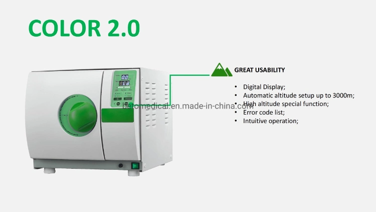 Z-Color Class N High Pressure Autoclave Steam Sterilizer for Medical Instrument