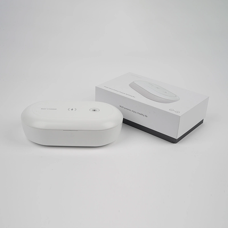 UV + Wireless Caharger Disinfection Box