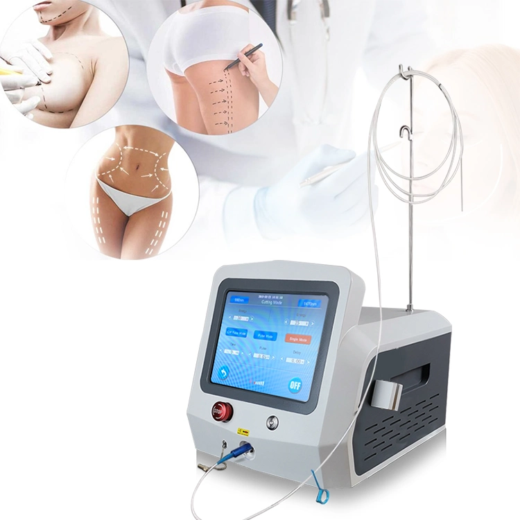 Triangel Double Waves 980nm 1470nm Diode Laser Liposuction Machine
