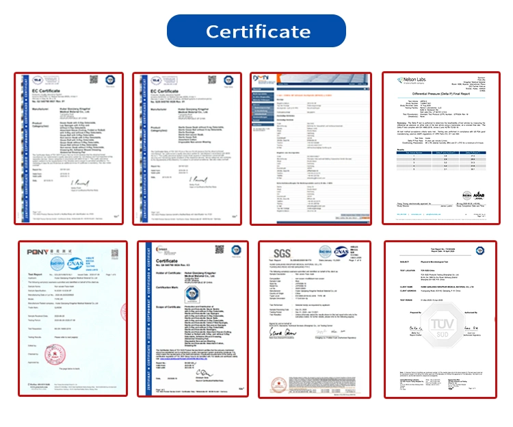 Factory Wholesale ISO13485/CE Certificate Gypsum Plaster of Paris Bandage