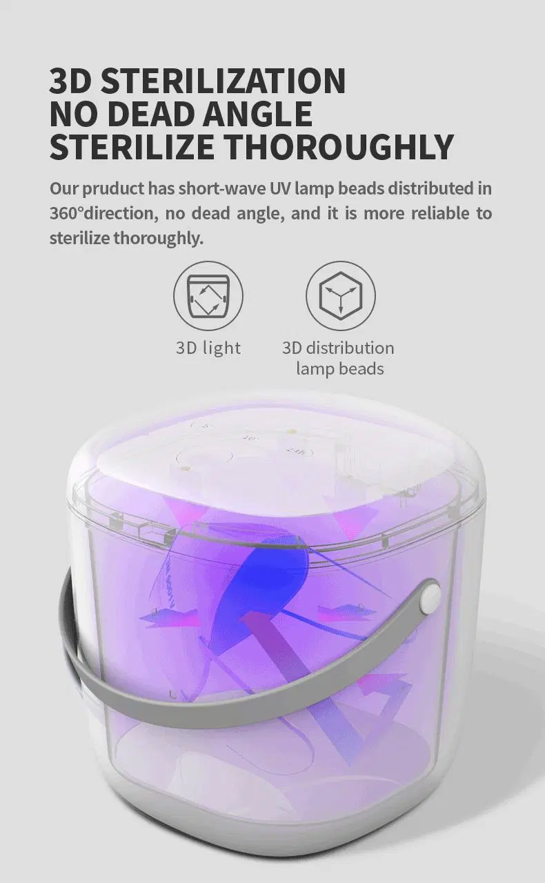 New Arrival UV Sterilizer Box Beauty Tools Portable Disinfection Box