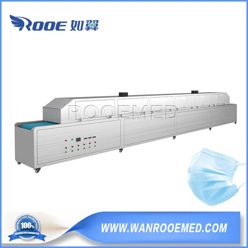 High Quality Mask and Nut UV Ultraviolet Microwave Sterilizer for Food and Medical Factory