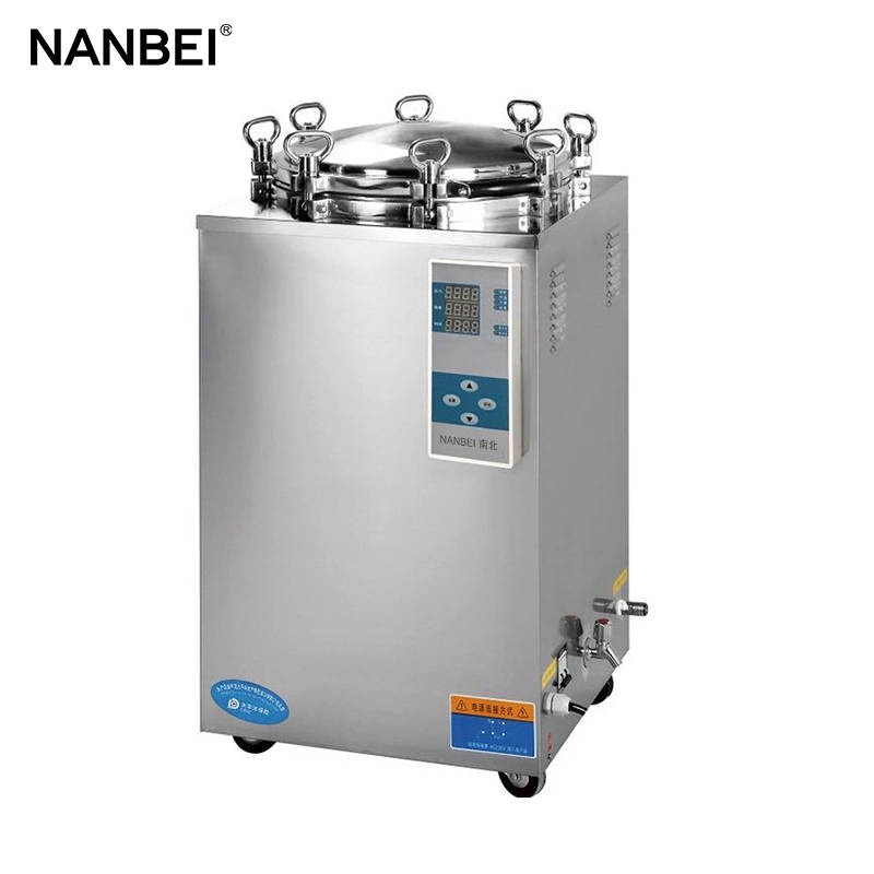 Nanbei 35L 50L Sterilize Articles 0.22MPa Table Top Steam Sterilizer