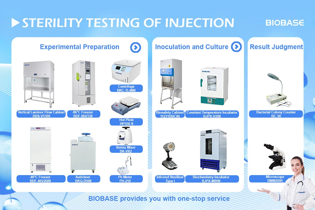 Biobase Gas Sterilizer 135L H2O2 Low Temperature Plasma Sterilizer for Laboratory