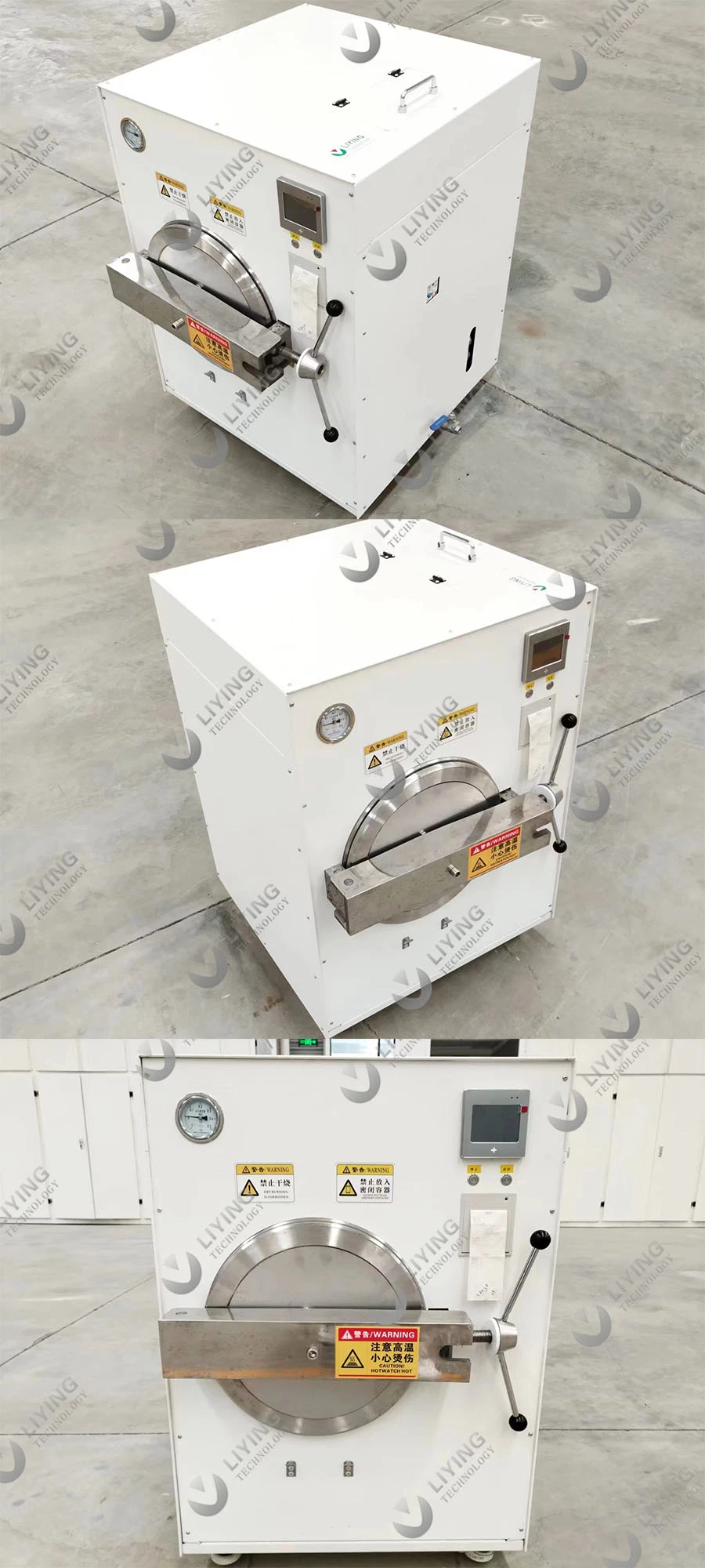 Small Scale Medical Waste Disposal Equipment Hazardous Waste Microwave and High Pressure Sterilizer
