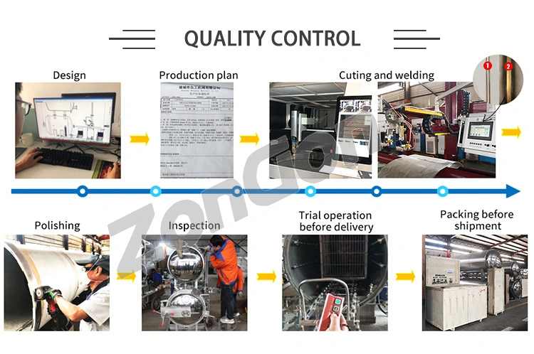 Plastic Containers and Metal Containers High Temperature Sterilizer and Retort Machine