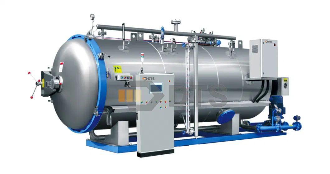 Direct Steam Retort/Autoclave/Sterilizer for Canned Seafood, Pet Food, Dairy Products