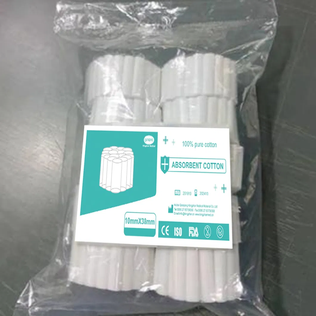 Disposable Dental Medical Cotton Roll High Absorbency Medical Cotton Wool Roll