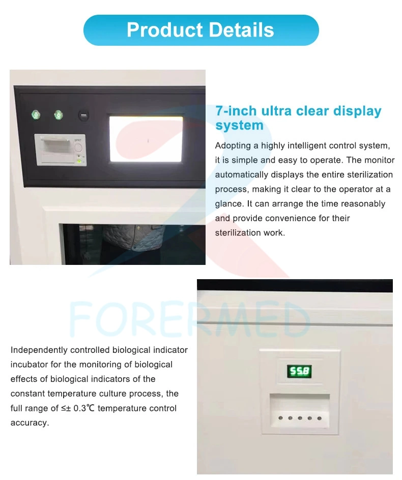 Low Temperature Hydrogen Peroxide Sterilization Gas Plasma Sterilizer