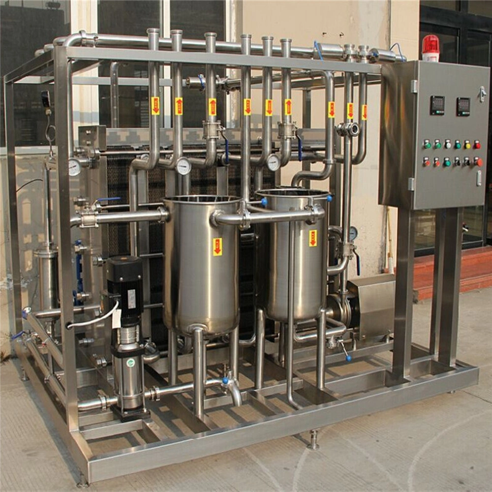 Automatic Tunnel Tube Pipe Juice Tubular Uht Sterilizer with PLC