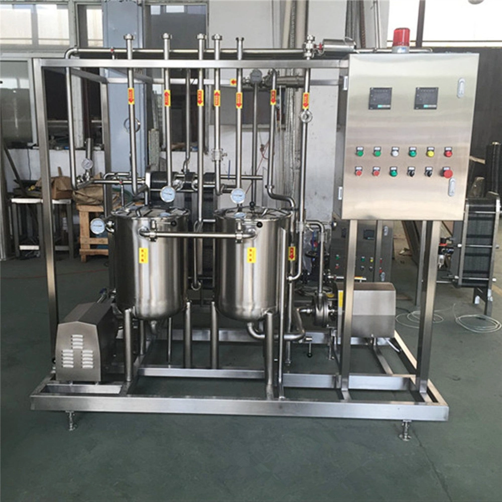 Automatic Tunnel Tube Pipe Juice Tubular Uht Sterilizer with PLC