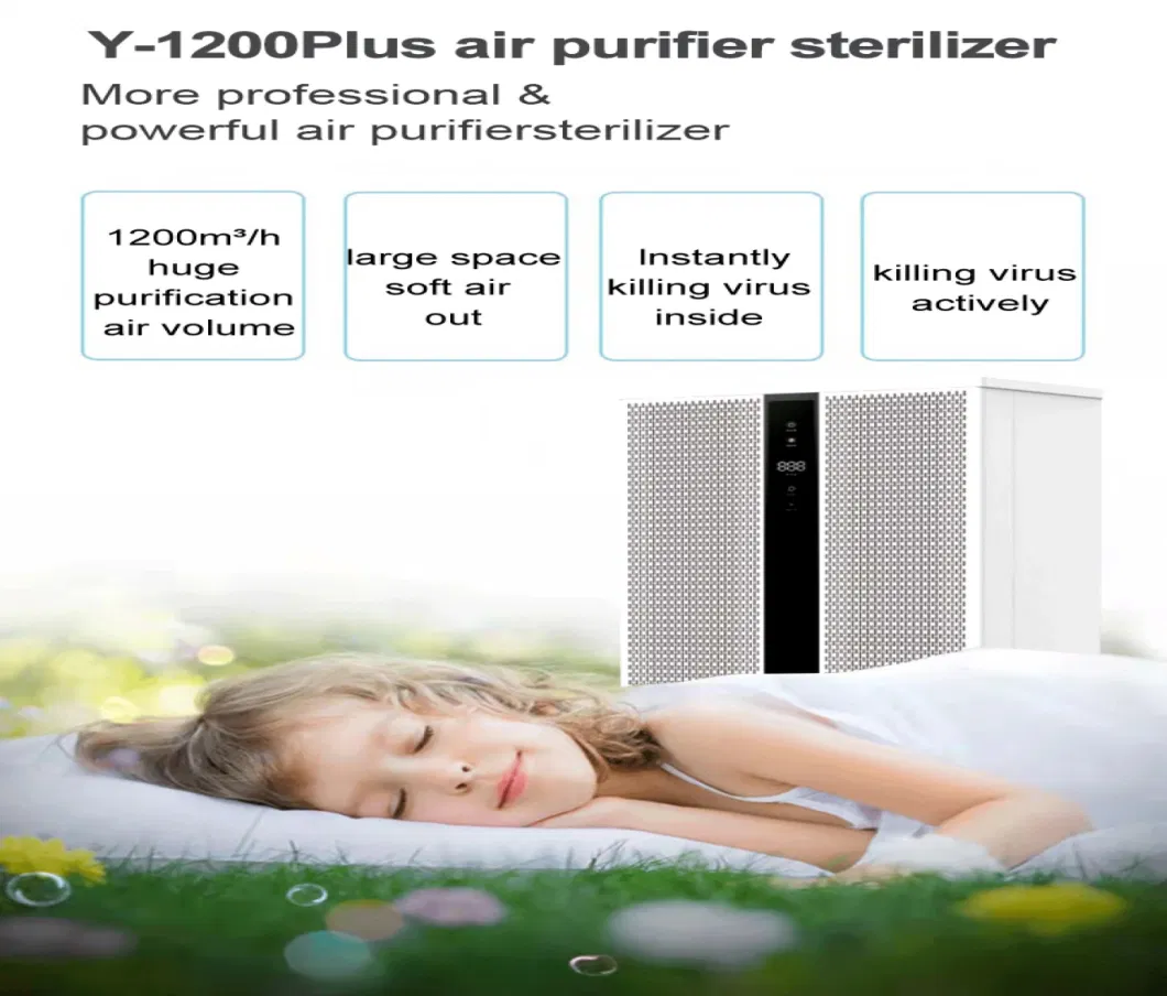 Top Medical Grade Filter 5 Layers Purification Air Purifier Sterilizer with HEPA