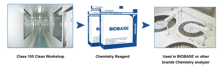 Biobase Fully Automatic Clinical Chemistry Analyzer Auto Biochemistry Analyzer and Reagents Kits