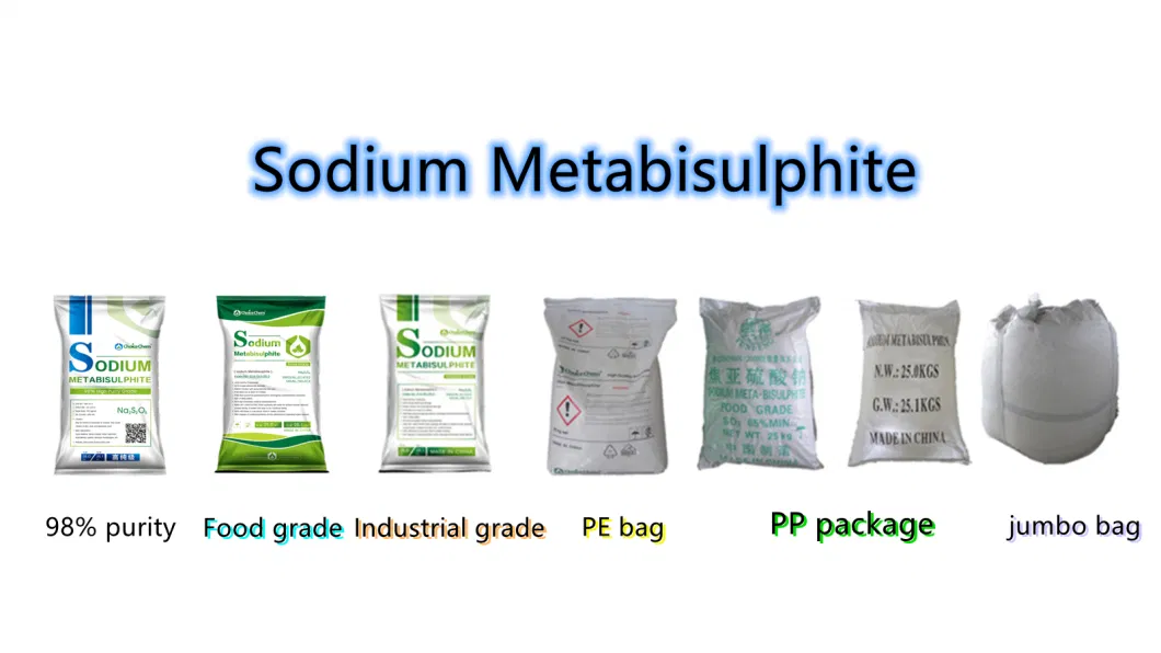 Choicechem Deying Grade Sodium Metabisulphite/ Sodium Metabisulfite / Sodium Metabi Sulfite