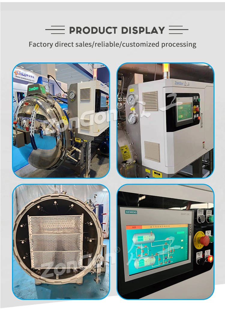 Industrial Autoclave Retort Sterilizer for Pet Food Beverage Machine Prices