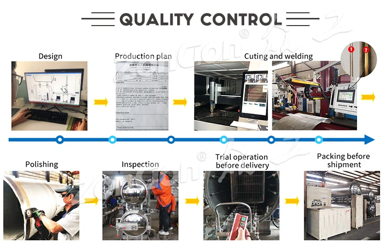 Industrial Autoclave Retort Sterilizer for Pet Food Beverage Machine Prices