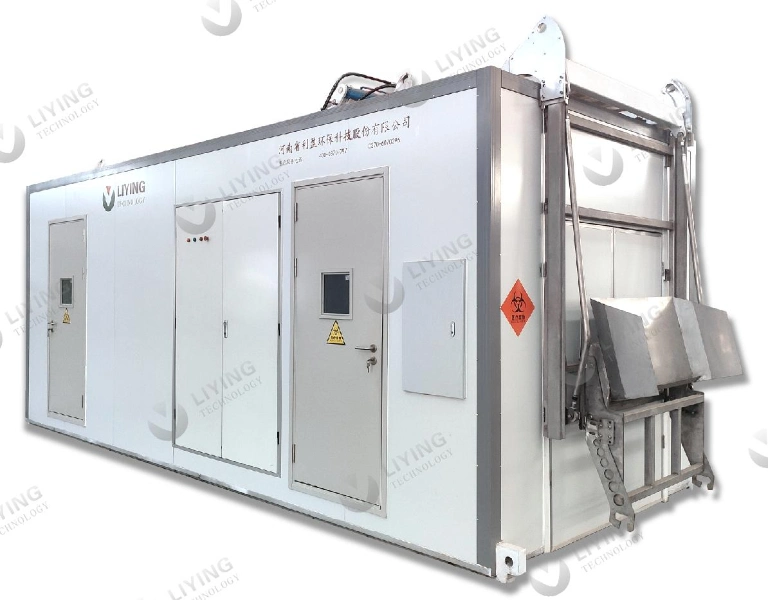 Bio Medical Waste Treatment Plant Machines with Microwave Steam Sterilization Equipment