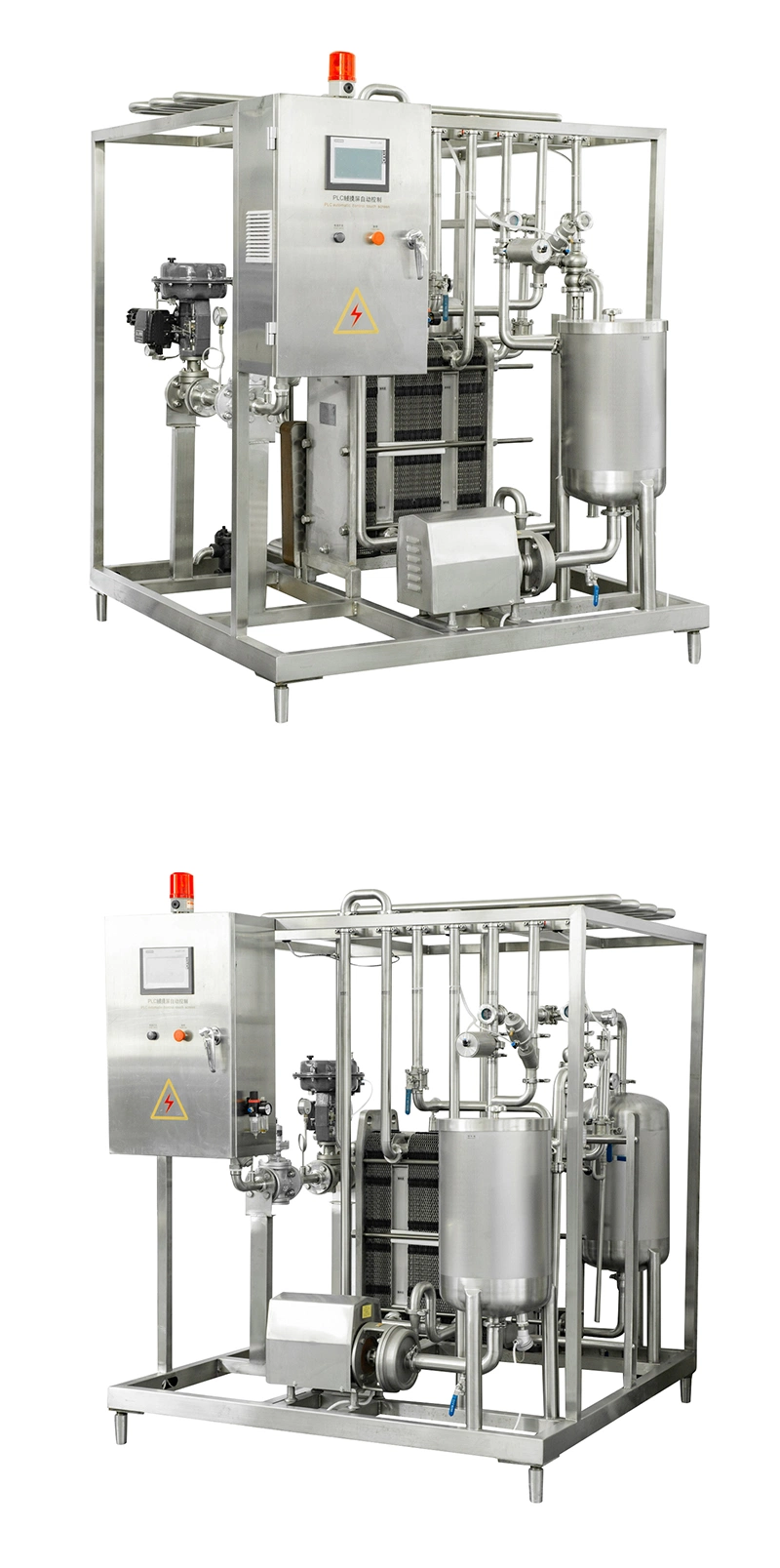 Automatic Plate Type Uht Sterilizer for Milk and Beverage