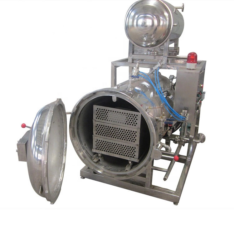 Food Retort Sterilizer for Seafood (abalone) /Parallel Autoclave Machinery/Batch Rotary Retort Sterilizer