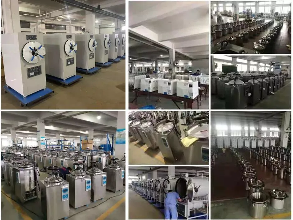 Medical Equipment Hospital Use Pressure Steam Sterilization Equipments Vertical Pressure Steam Sterilizer