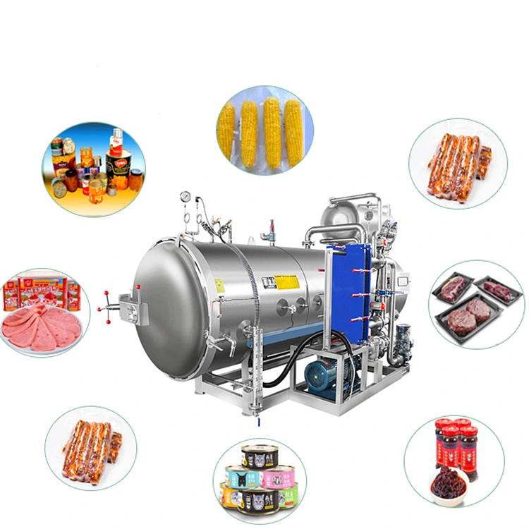 Industrial Small Can Mushroom Autoclave Sterilizer with High Quality