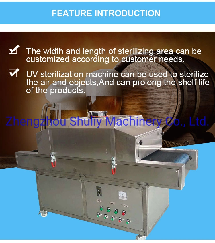 Herbal Powder Sterilization Machine / Spices UV Sterilizer Machine