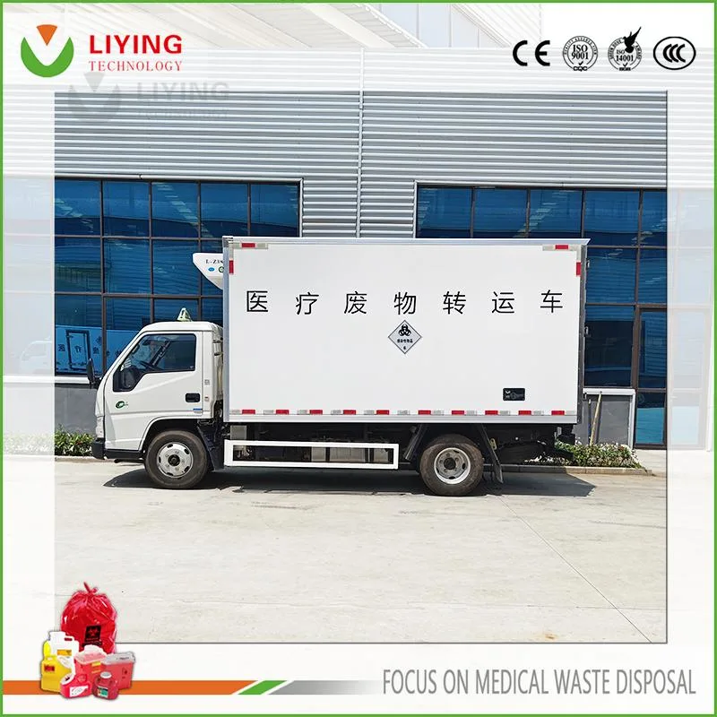 Chinese Clinical Mobile Biomedical Waste Disposal Solution Manufacturer with Microwave Disinfection Sterilizer