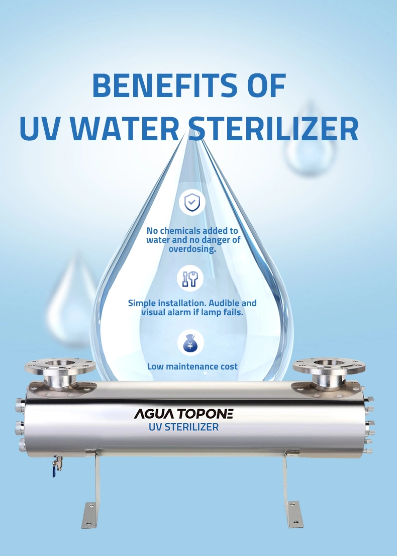 Medical Equipment UV Sterilizer Ultraviolet Light UV Water Treatment Equipment Stainless Steel