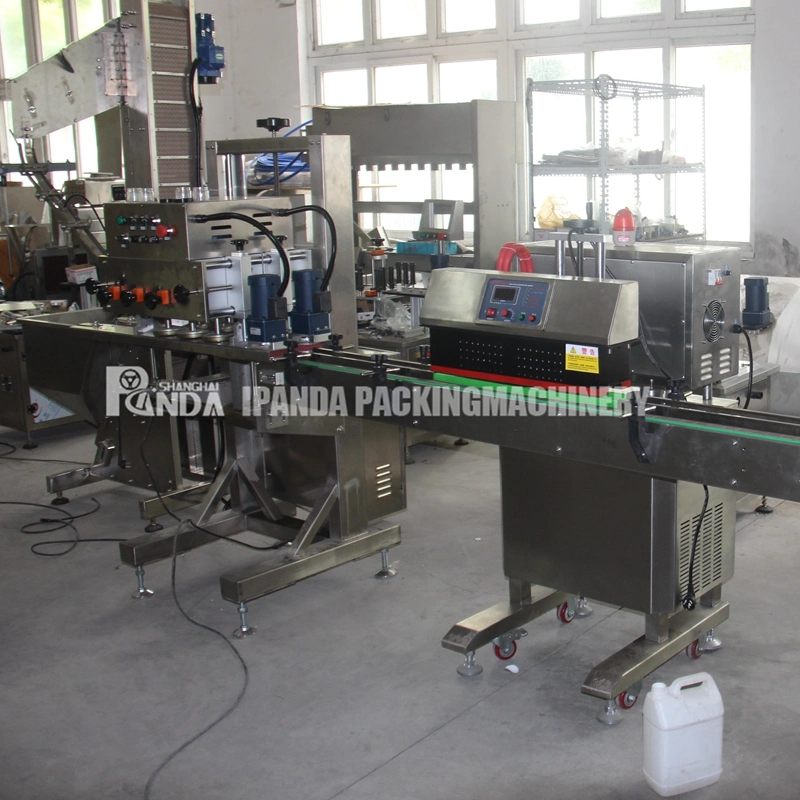 Liquid Soap Cleaner Filling Capping Labeling Packing Machine