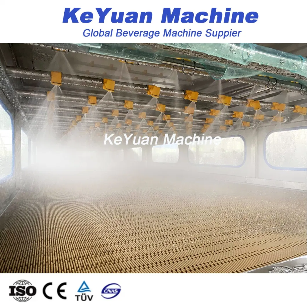 Juice/Tea Drinks Beer Brewing Equipment Bottle Filling Machine Tunnel Pasteurization and Sudden Cooling Tunnel