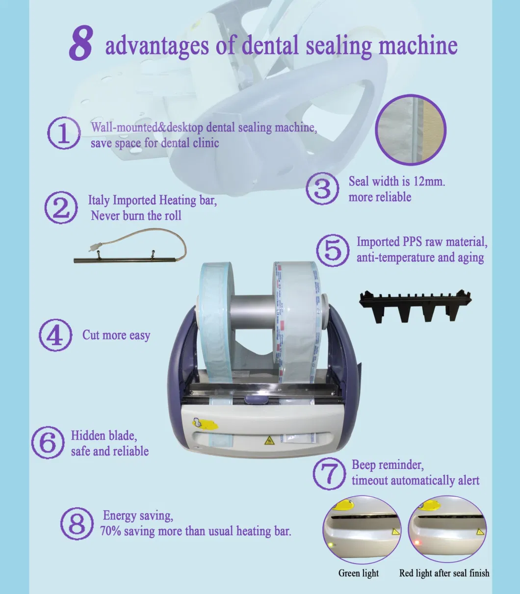 Dental Sealing Machine Hospital Sterilization Bag Pouch Sealing Machine Medical Thermal Sealer