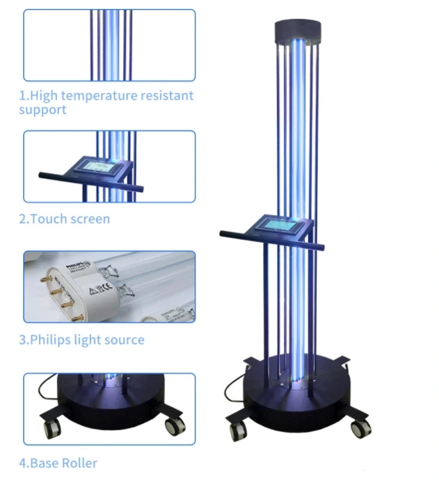 253.7nm Ultraviolet Tubes 650W UVC Germicidal Lamps for Medical Grade