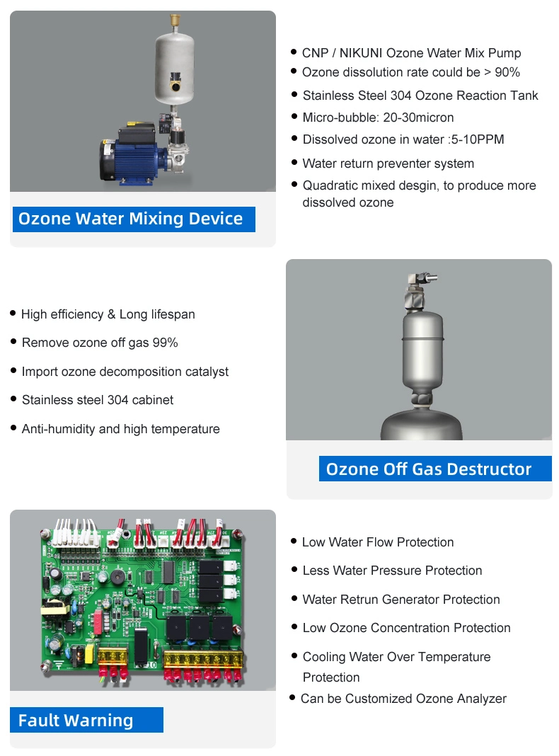 Flygoo Water Disinfection Ozone Generator Sterilization Machine for Waste Water Sterilization