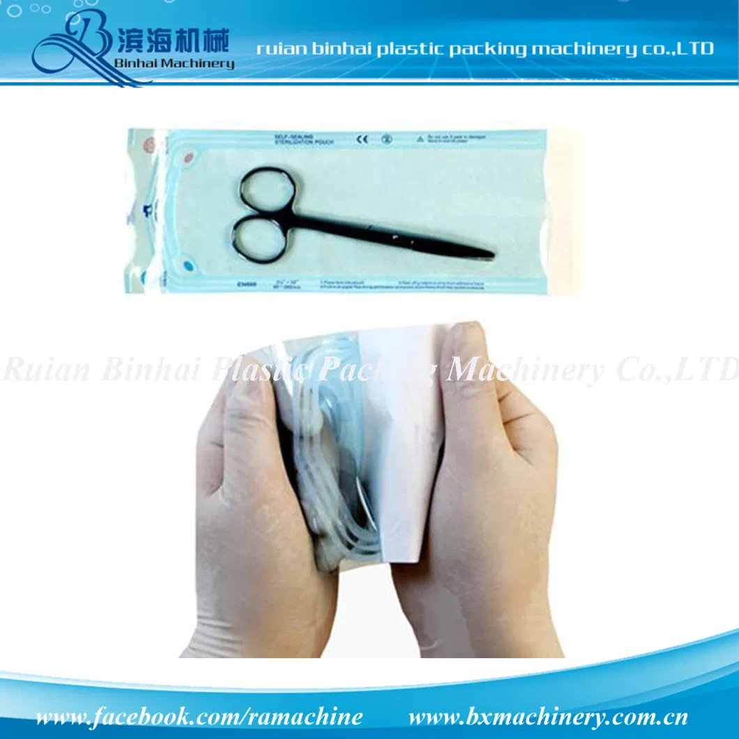 Eo Sterilization Medical Pouch Making Machine for Face Mask, Dentistry
