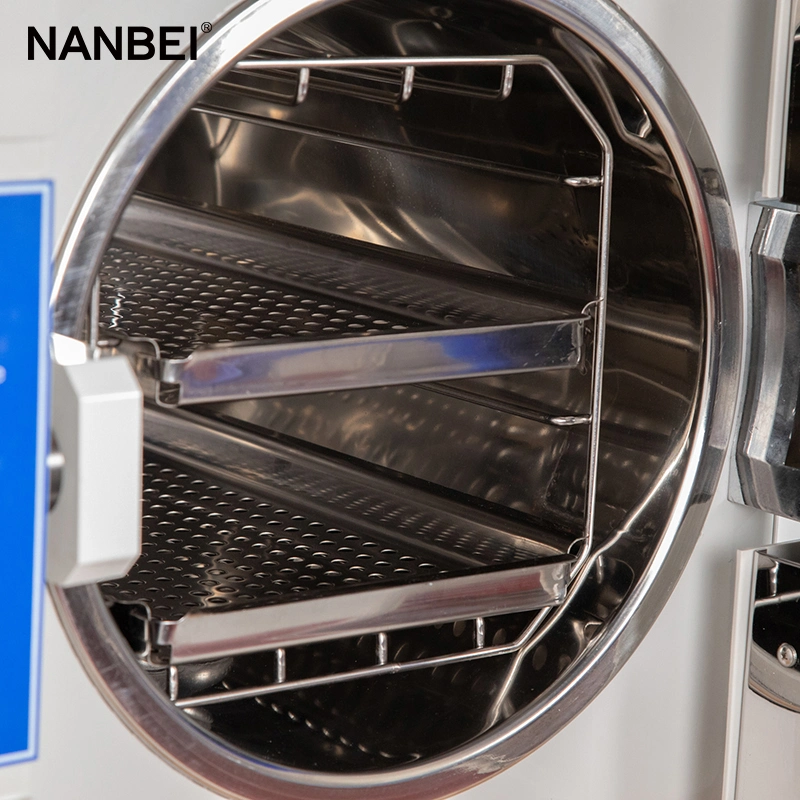 Nanbei 35L 50L Sterilize Articles 0.22MPa Table Top Steam Sterilizer