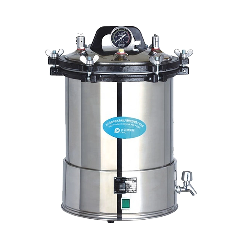 Laboratory and Medical Equipment Portable Autoclave Vertical Pressure Steam Sterilizer Price
