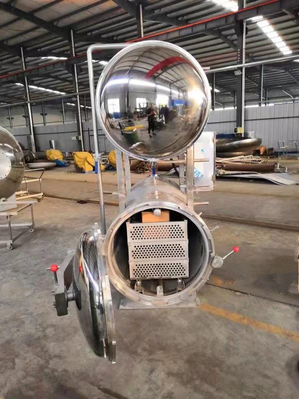 Industrial Small Can Mushroom Autoclave Sterilizer with High Quality