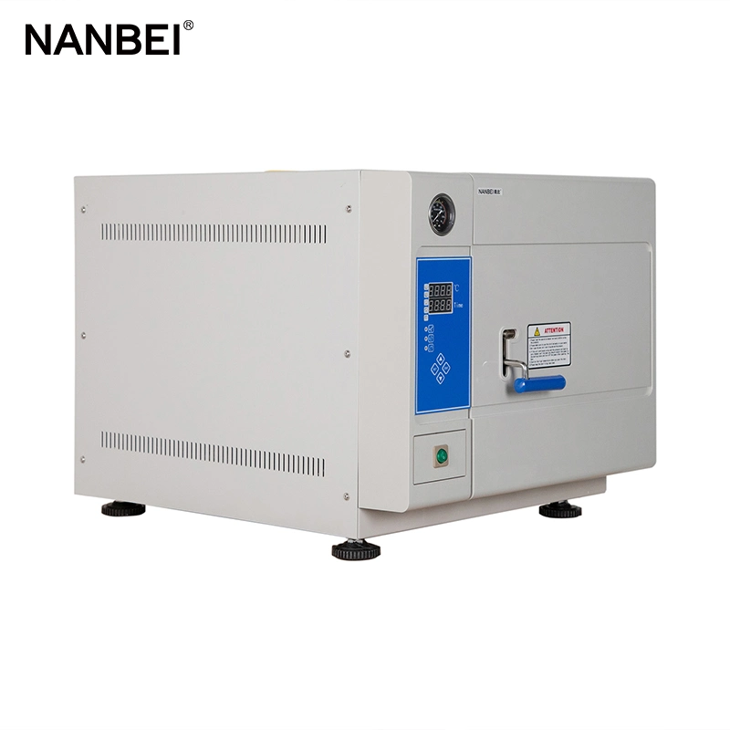 Nanbei 35L 50L Sterilize Articles 0.22MPa Table Top Steam Sterilizer