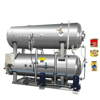  Kunststoffbehälter und Metallbehälter Hochtemperatur-Sterilisator und Retort Maschine