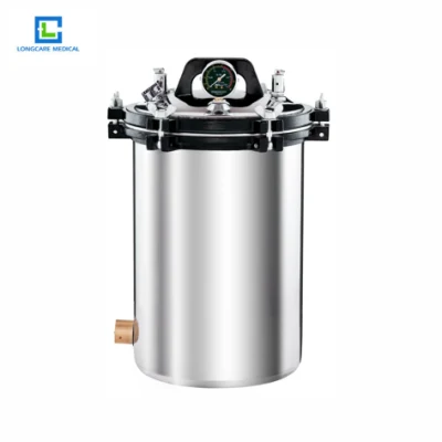 Elektrisch beheizte 24L tragbare Dampfsterilisator Autoklave für chirurgische Instrument Sterilisation