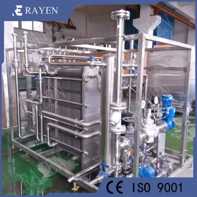 Lebensmitteltauglicher Pasteurizer Aus Edelstahl Für Milchplatten Joghurt Sterilisator