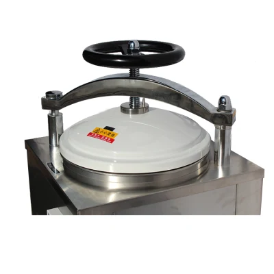 China Clinical Lab 50 Liter Handrad Typ Vertikale Belastung Dampfsterilisator Autoklavieren