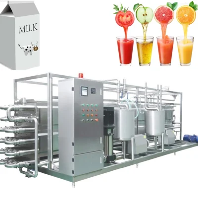Sterilisator Für Uht-Milch/Joghurt/Fruchtsaft Mit Tomatenpaste Für Industrieanwendungen Anlage