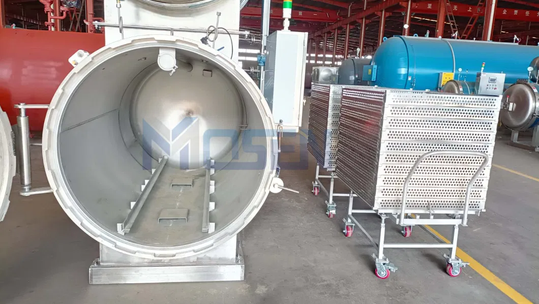 Industrial Food Autoclave Machine for Vacuum Packaging Tin Can Processing Retort Sterilizer