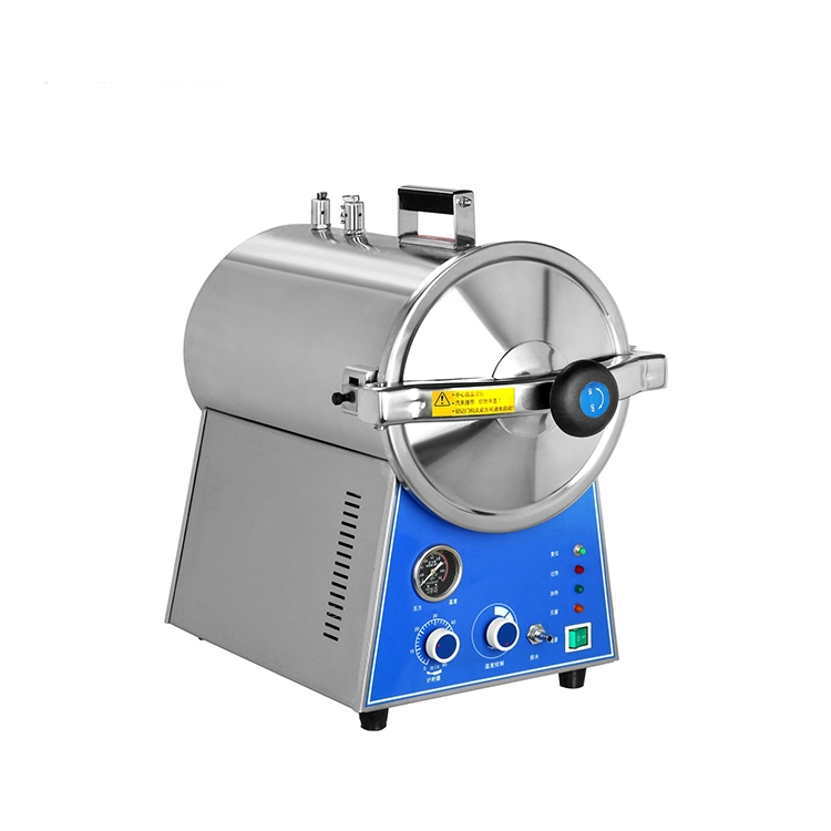 Medical Pressure Steam Stainless Steel 16L/24L Mushroom Mini Sterilizer Autoclave Sterilization Equipment