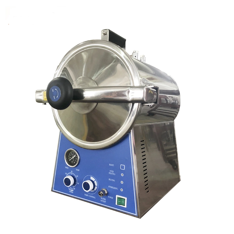 Medical Pressure Steam Stainless Steel 16L/24L Mushroom Mini Sterilizer Autoclave Sterilization Equipment